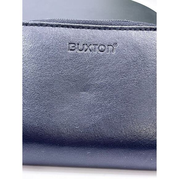Buxton BUXTON RFID Wizard Black Leather Credit Card ID Holder Wallet - Picture 3 of 16